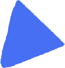 Blue triangle icon